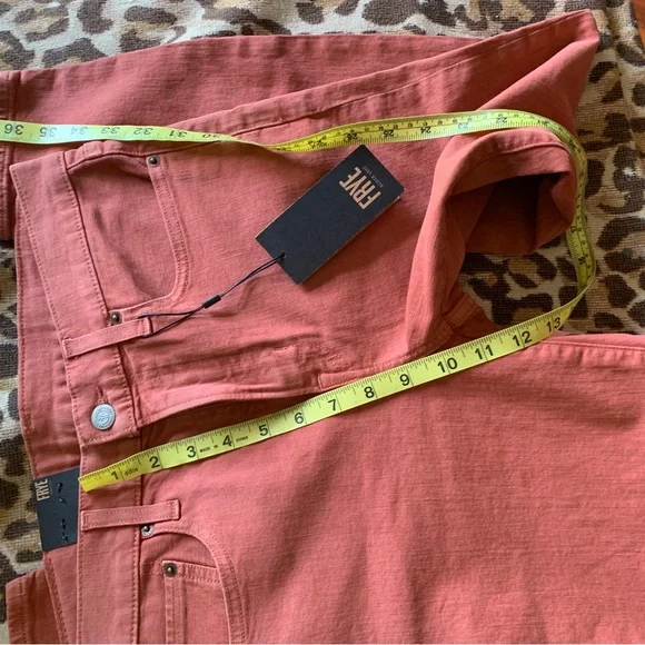FRYE NWT veronica cropped skinny jeans size 28 mid-rise cotton blend new denim